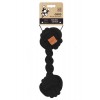 M-Pets Coto Duo Ball Örgü Oyuncak Siyah 28cm