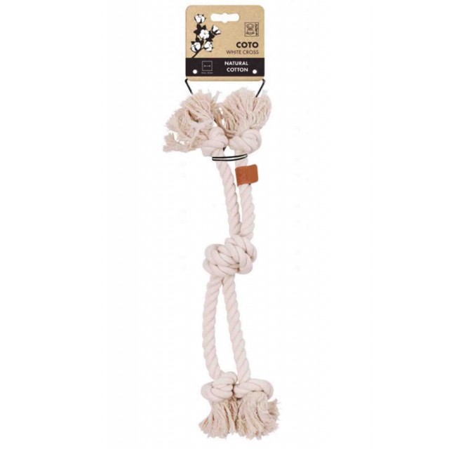 M-Pets Coto White Cross Örgü Oyuncak 60cm