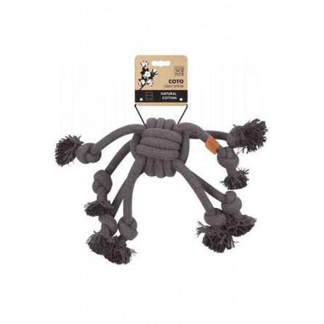 M-Pets Coto Grey Spider Örgü Oyuncak 38cm