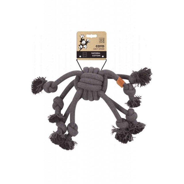M-Pets Coto Grey Spider Örgü Oyuncak 38cm