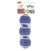 M-Pets HOP Tenis Topu 6.4cm Mavi (3 Adet)