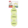 M-Pets HOP Tenis Topu 6.4cm Sarı (3 Adet)