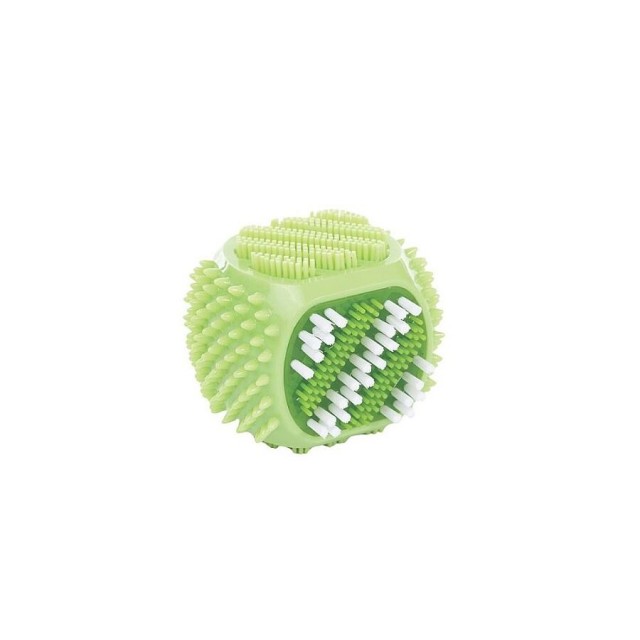 M-Pets Dental Squeaky Cube Diş Fırçalı Köpek Oyuncağı