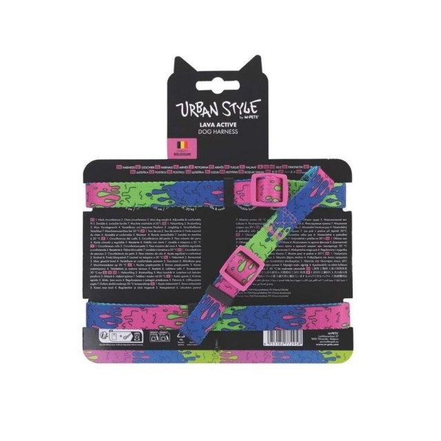 M-Pets Urbanstyle Lava Active Köpek Göğüs Tasması (M)
