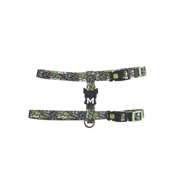 M-Pets Urbanstyle Multicolor Active Köpek Göğüs Tasması (S)