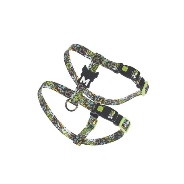 M-Pets Urbanstyle Multicolor Active Köpek Göğüs Tasması (M)