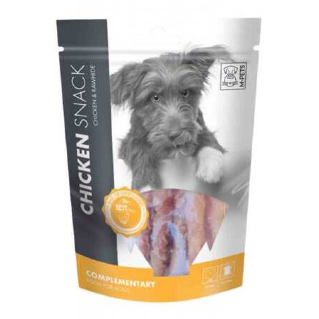 M-Pets Chicken & Rawhide Köpek Ödül Maması 80gr