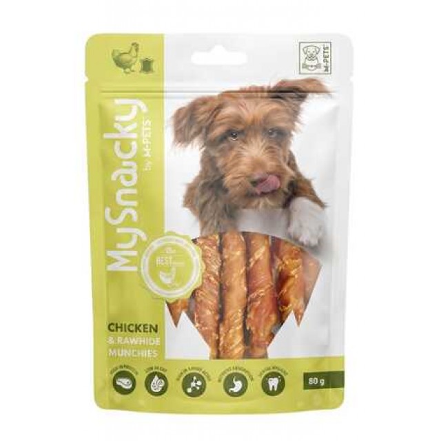 M-Pets Chicken Munchy Tavuklu Köpek Ödül Maması 80gr