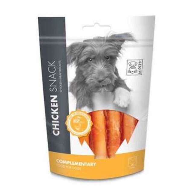M-Pets Chicken Wrap Biscuits Tavuklu Köpek Ödülü 80gr