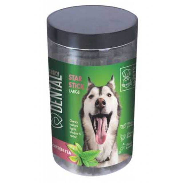 M-Pets Yeşil Çaylı Diş Sağlığı için Köpek Ödülü 510gr (L)