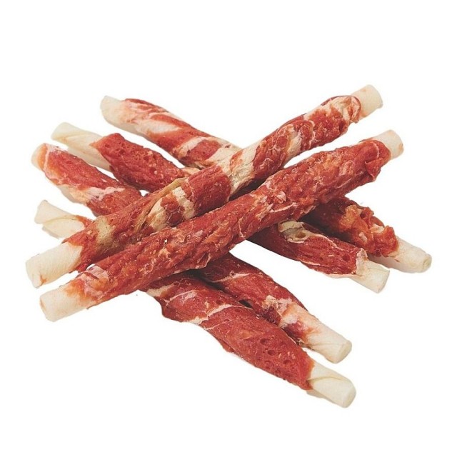 M-Pets Bite Delight Ördekli ve Morina Balıklı Sargılı Köpek Ödülü 13cm (2kg)