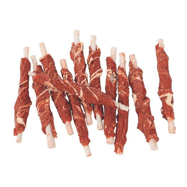 M-Pets Bite Delight Ördekli ve Morina Balıklı Sargılı Köpek Ödülü 13cm (2kg)