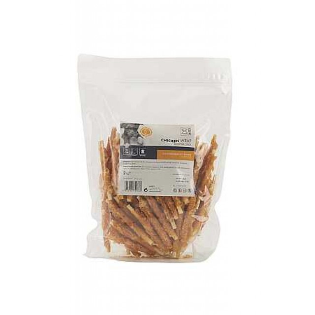 M-Pets Bite Delight Tavuklu Sargılı Köpek Ödülü 13cm (2kg)