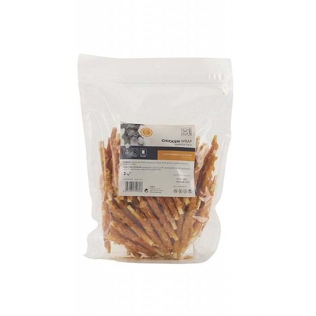 M-Pets Bite Delight Tavuklu Sargılı Köpek Ödülü 13cm (2kg)