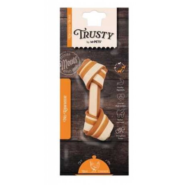 M-Pets Trusty Tavuklu ve Tatlı Patatesli Kemik Köpek Ödülü 12.7cm 50gr