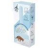 M-Pets Peak Kedi Kumu Küreği Seti Mavi-Beyaz