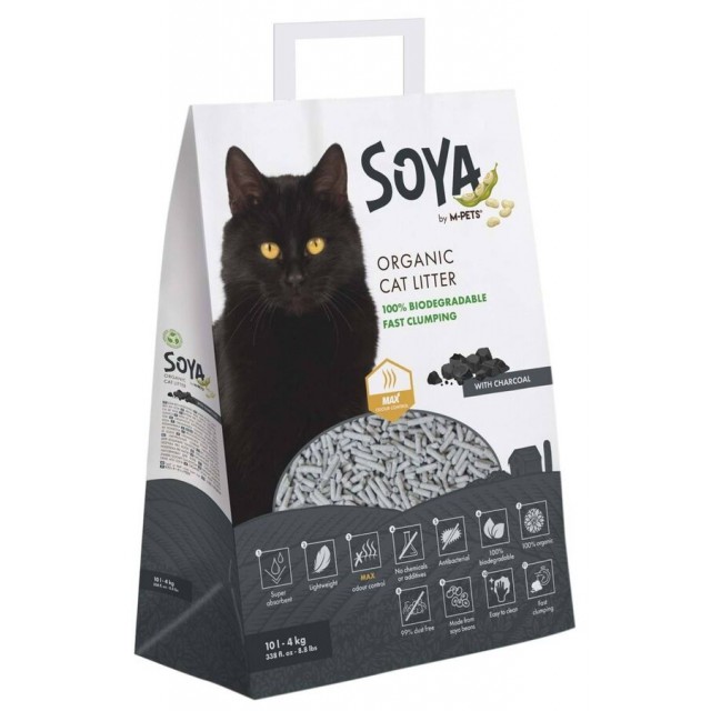 M-Pets Soya Organik Karbonlu Kedi Kumu 10lt