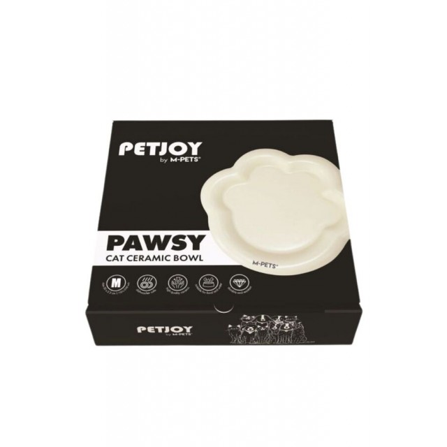 M-Pets Paws Seramik Mama Kabı White 175ml
