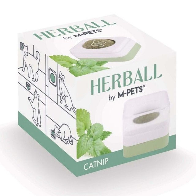 M-Pets Bitkisel Catnip Topu 4,5 x 4,5 x 4,7cm