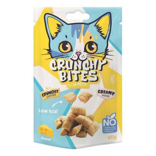M-Pets Crunchy Bites Peynirli Kedi Ödülü 60gr