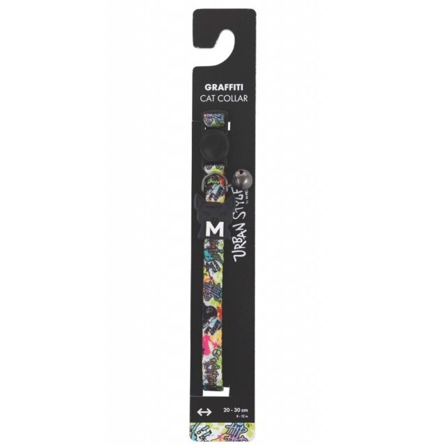M-Pets Urbanstyle Graffiti Kedi Boyun Tasması