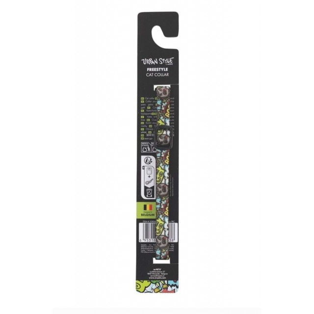 M-Pets Urbanstyle Multicolor Freestyle Kedi Boyun Tasması