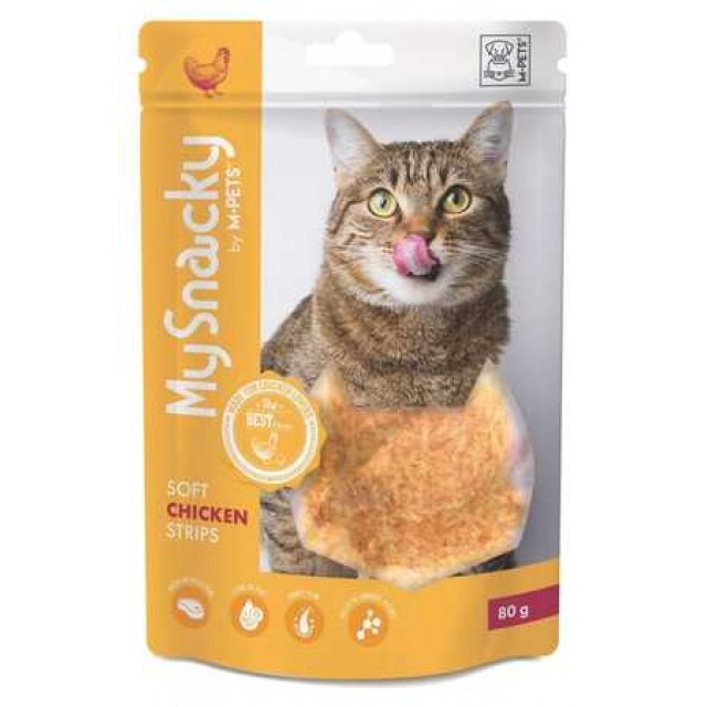 M-Pets Soft Tavuklu Yumuşak Kedi Ödül Maması 80gr