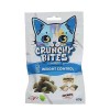 M-Pets Crunchy Bites Kilo Kontrolü İçin Deniz Mahsüllü ve Kedi Otlu Kedi Ödülü 60gr