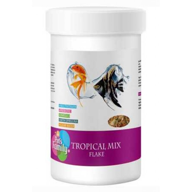 Pets Family Tropical Mix Flake 250ml/30g