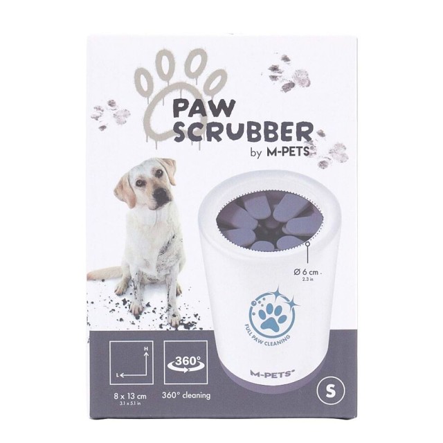M-Pets Paw Scrubber Pati Temizleme Aparatı (S) Beyaz