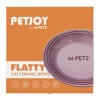 M-Pets Petjoy Flatty Seramik Mama Kabı Pembe 500ml