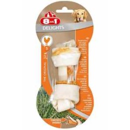8in1 Delights Köpekler için Tavuklu Ödül Kemiği (S) 35gr
