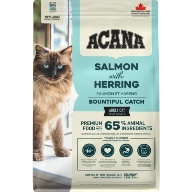 Acana Bountiful Catch Somon ve Ringa Balıklı Yetişkin Kedi Maması 1.8 Kg
