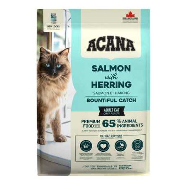 Acana Bountiful Catch Somonlu Yetişkin Kedi Maması 4,5kg