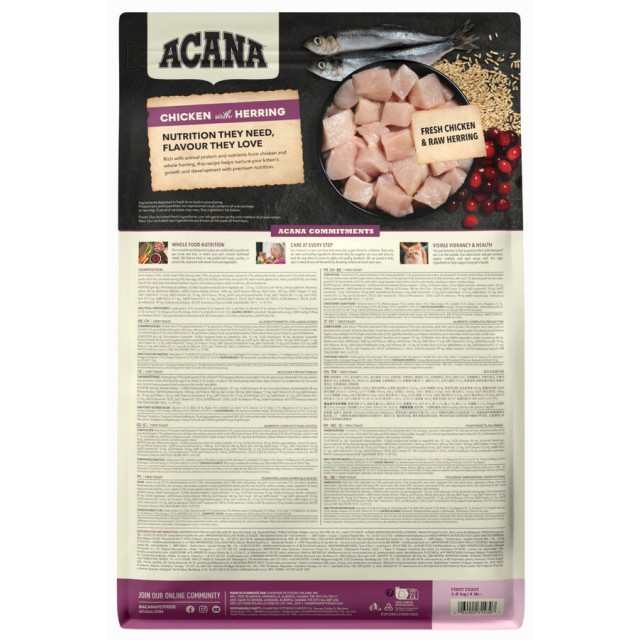 Acana First Feast Tavuk ve Balıklı Yavru Kedi Maması 1,8kg