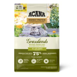 Acana Grasslands Kümes Hayvanlı Tüm Irk ve Yaşam Evreleri için Kedi Maması 1,8kg