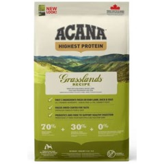 Acana Grasslands Tahılsız Kuzu Eti Ördek ve Balıklı Yetişkin Köpek Maması 11,4kg