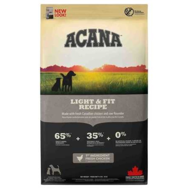 Acana Light & Fit Tahılsız Diyet Yetişkin Köpek Maması 11,4kg