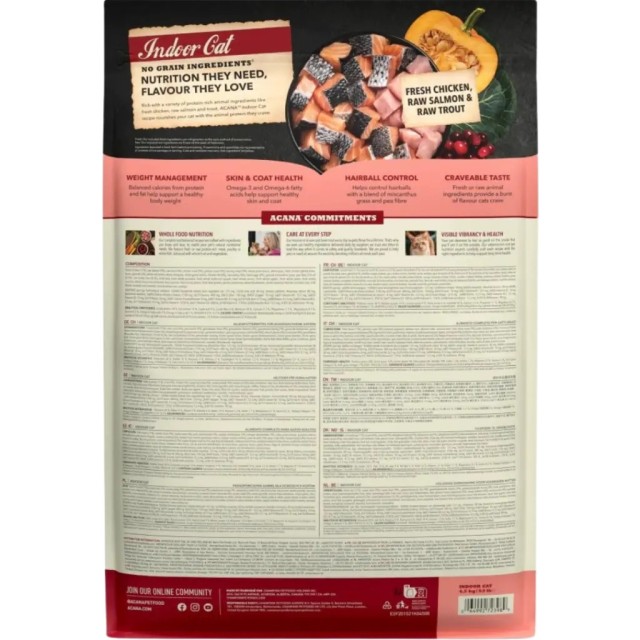 Acana Highest Protein İndoor Yetişkin Kedi Maması 4.5 Kg