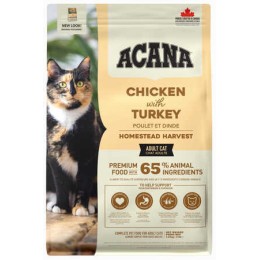 Acana Homestead Harvest Tavuk ve Hindi Etli Yetişkin Kedi Maması 1,8kg