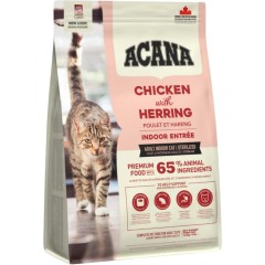 Acana İndoor Entree Sterilised Tavuk ve Ringa Balıklı Kısırlaştırılmış Kedi Maması 1.8 Kg