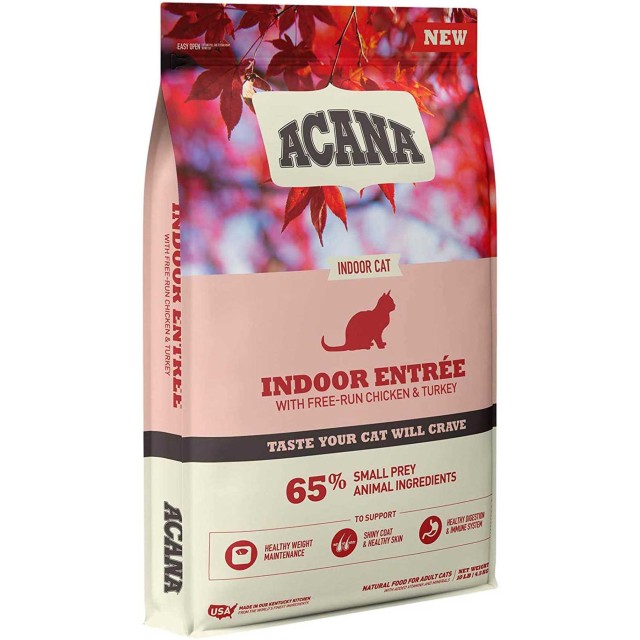 Acana Indoor Entree Tavuk ve Hindi Etli Kısırlaştırılmış Kedi Maması 4,5kg