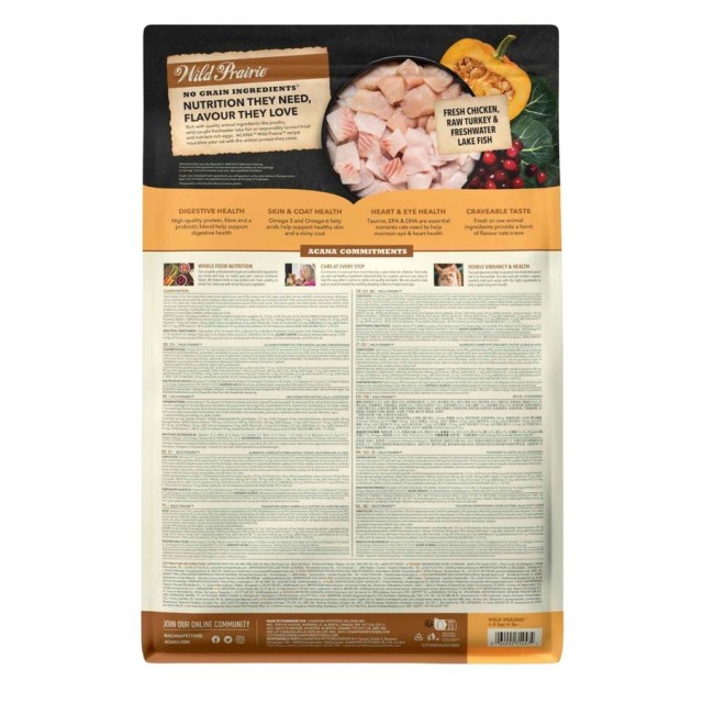 Acana Wild Prairie Tüm Irklar için Kedi Maması 1,8kg