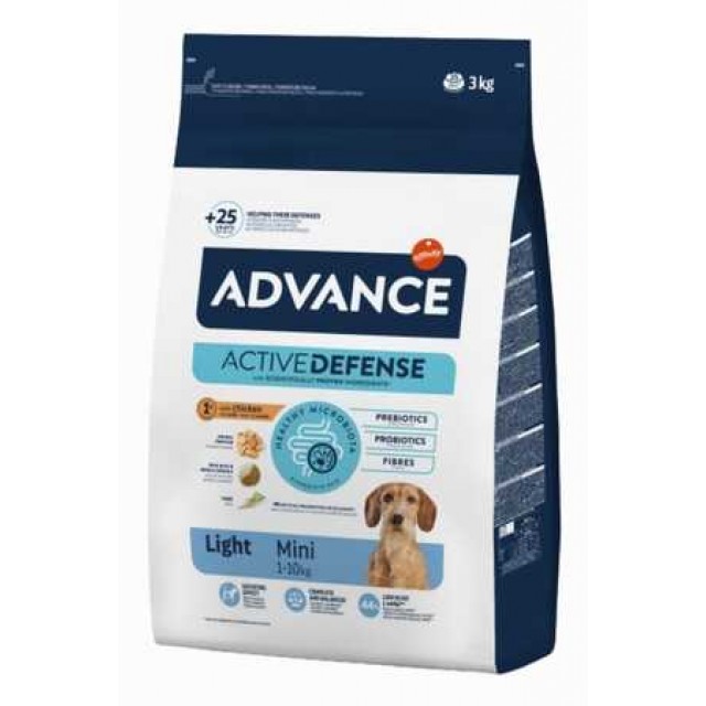 Advance Light Tavuklu Küçük Irk Diyet Köpek Maması 3kg