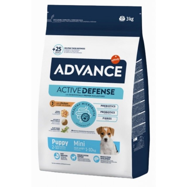 Advance Puppy Tavuk ve Pirinçli Küçük Irk Yavru Köpek Maması 3kg