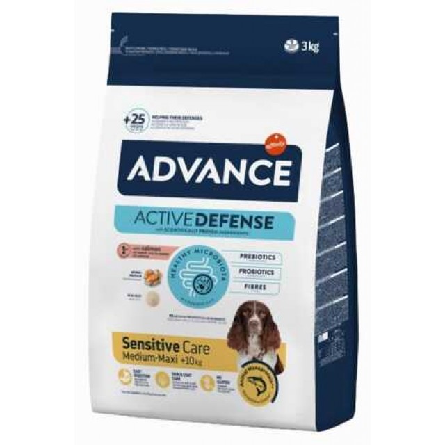 Advance Sensitive Somonlu Yetişkin Köpek Maması 3kg