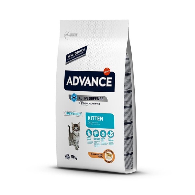 Advance Kitten Tavuklu ve Pirinçli Yavru Kuru Kedi Maması 10 kg