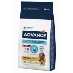 Advance Sensitive Kuzu Etli Pirinçli Yetişkin Köpek Maması 12kg