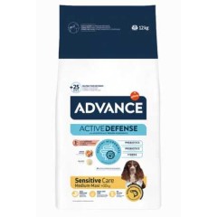 Advance Sensitive Somon Pirinçli Orta ve Büyük Irk Yetişkin Köpek Maması 12kg