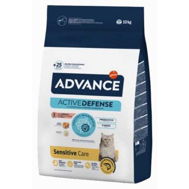 Advance Sensitive Somonlu Yetişkin Kedi Maması 10kg